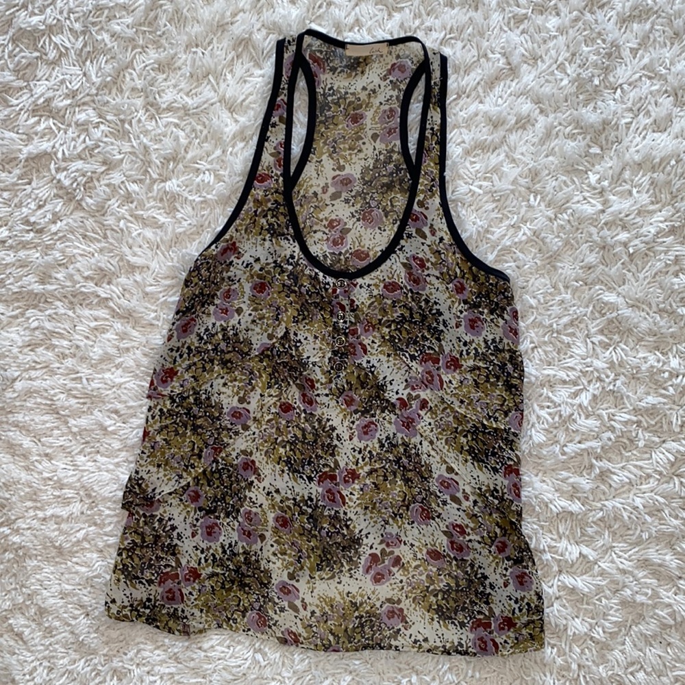 Lush Floral Tank